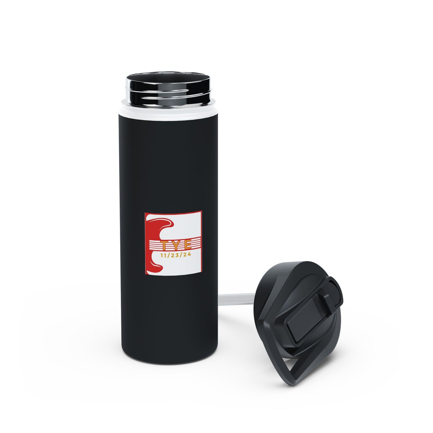Stainless Steel Water Bottle, Standard Lid