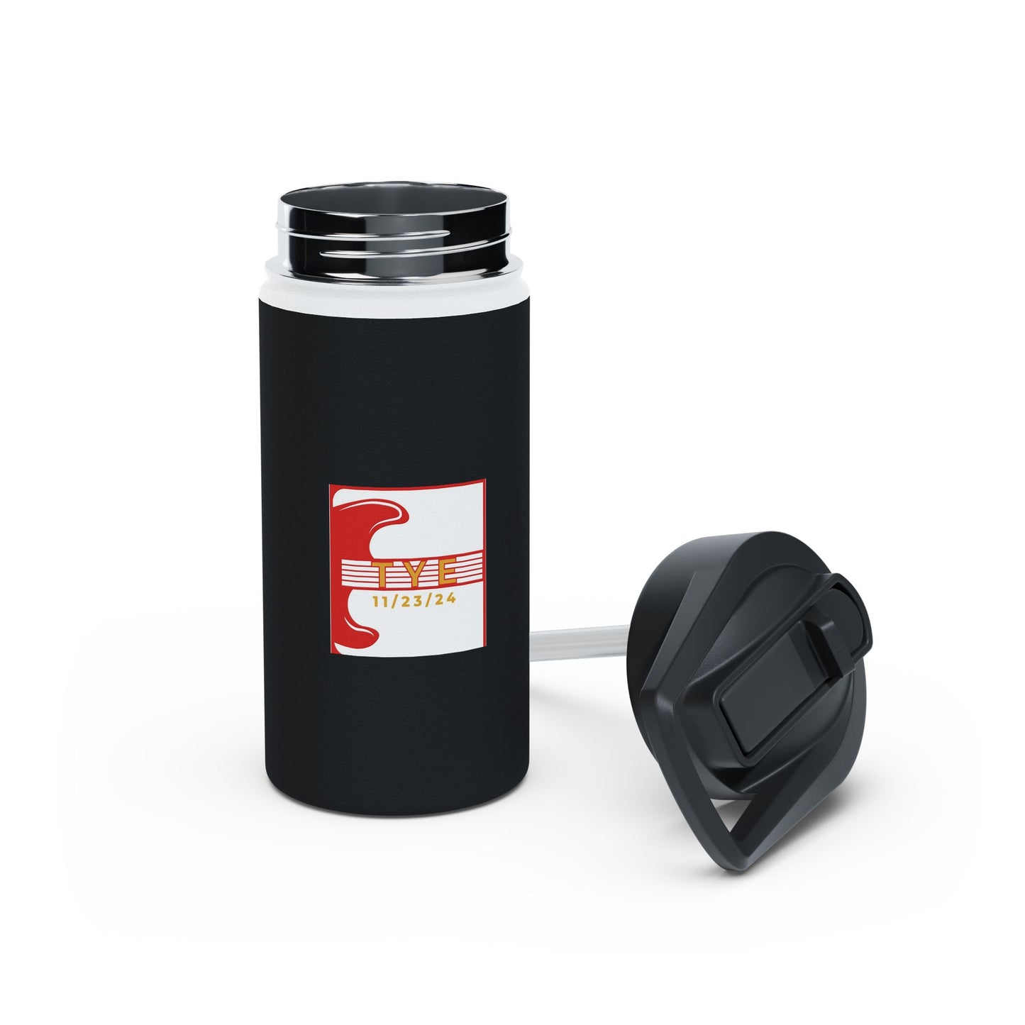 Stainless Steel Water Bottle, Standard Lid