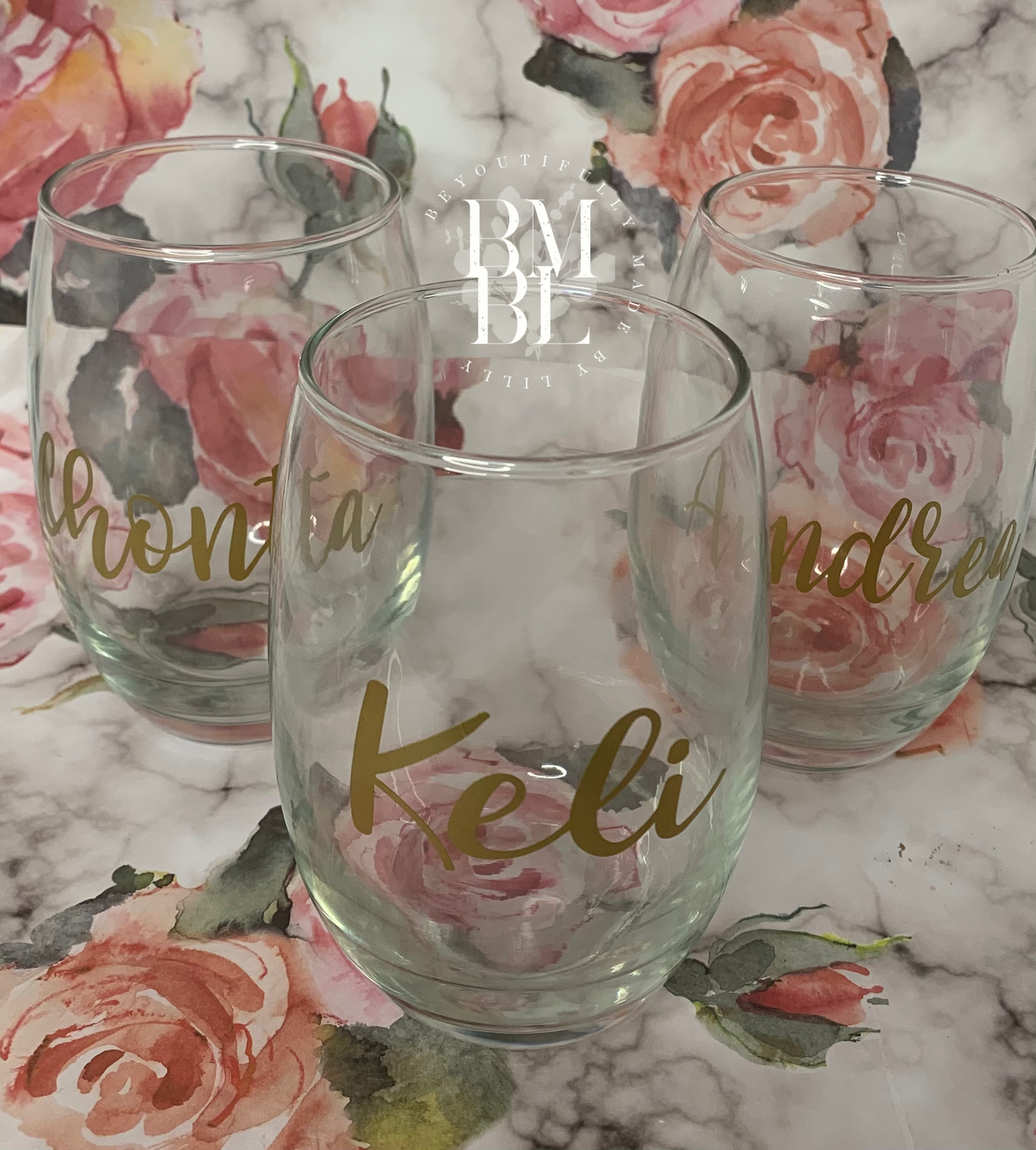 Personalized Wine Glass
