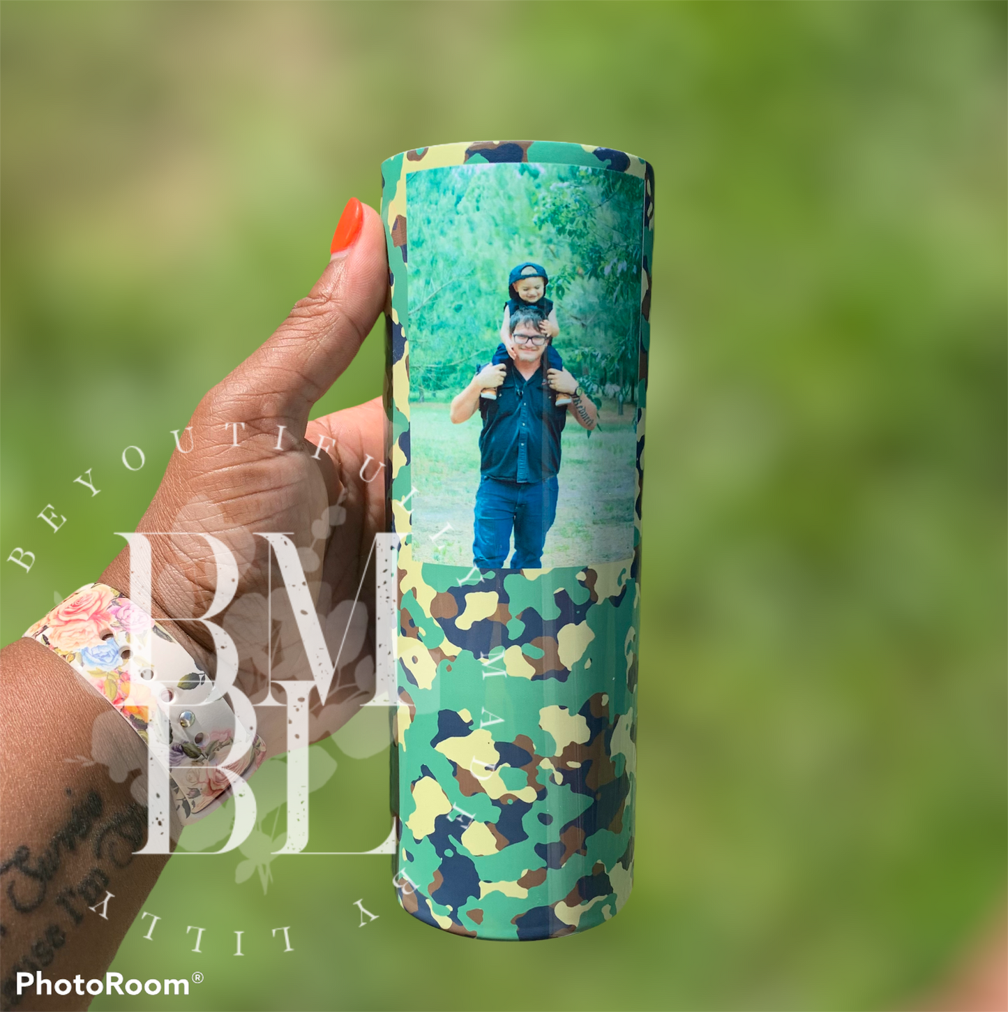 Custom tumbler